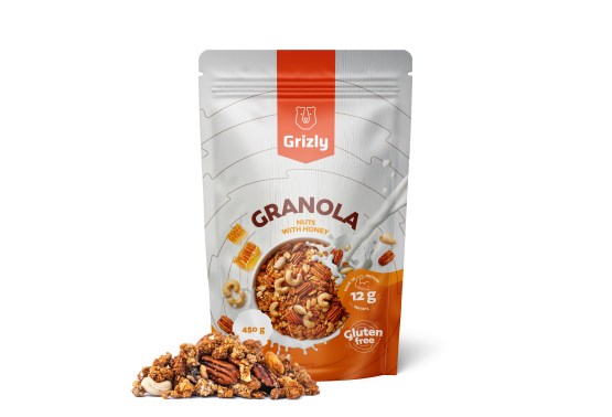 Nuss-Granola mit Honig